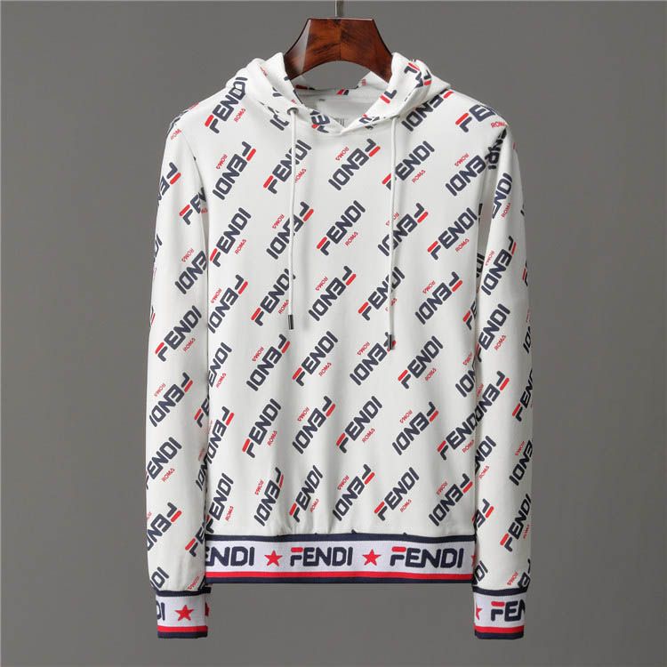 felpa fendi bianca