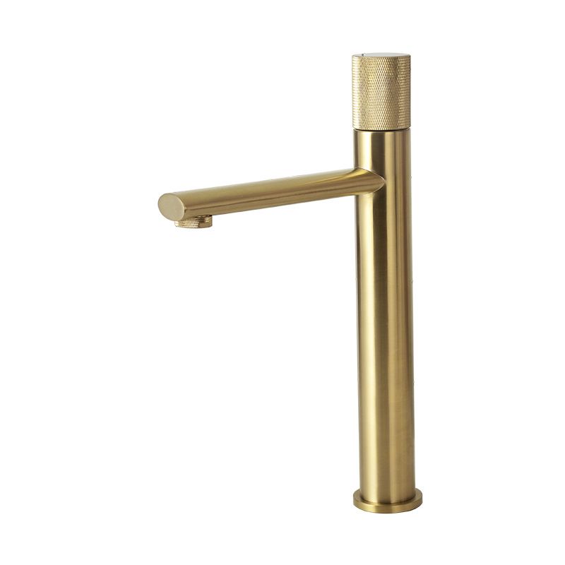 Brushed gold tap T