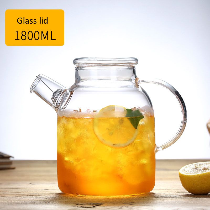1800ml teapot - glass lid