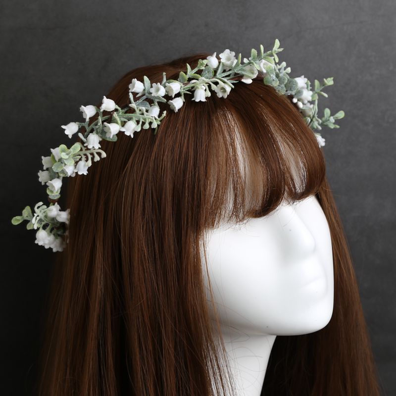 bridal wreath headpiece