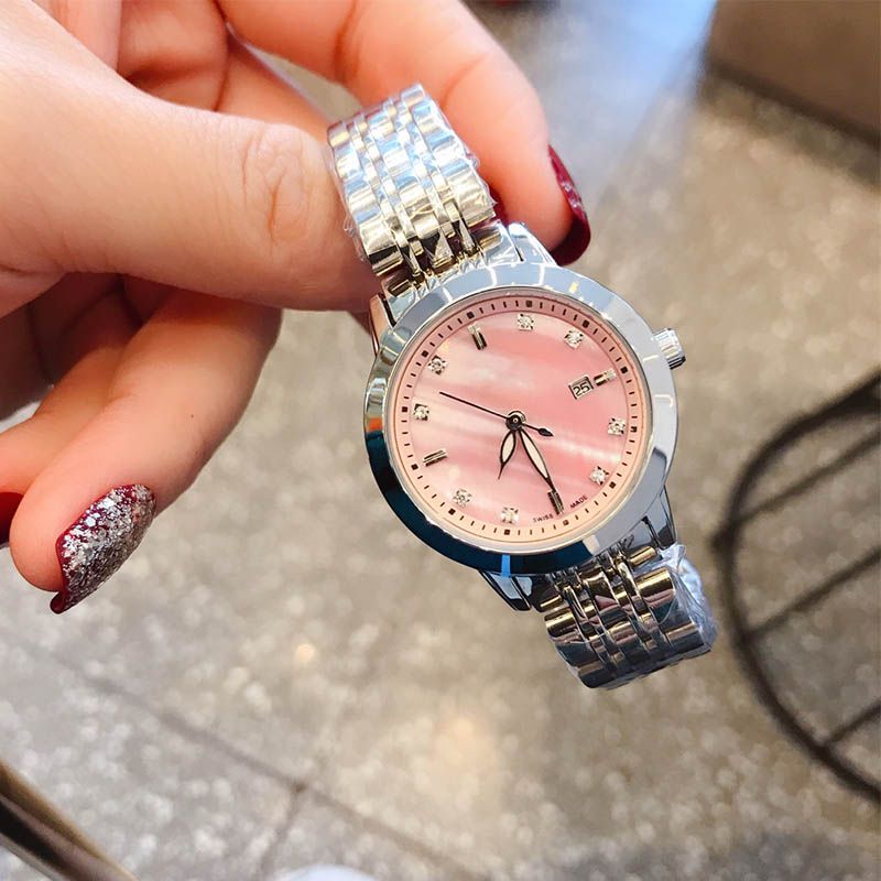 New Style Pink Dial Women Designer Watches Fashion Casual Ladies Watch 36mm Stainless Steel Quartz Lady Wristwatches Montres Pour Femmes Watches Sales Sale Watch From Tb6666 48 74 Dhgate Com