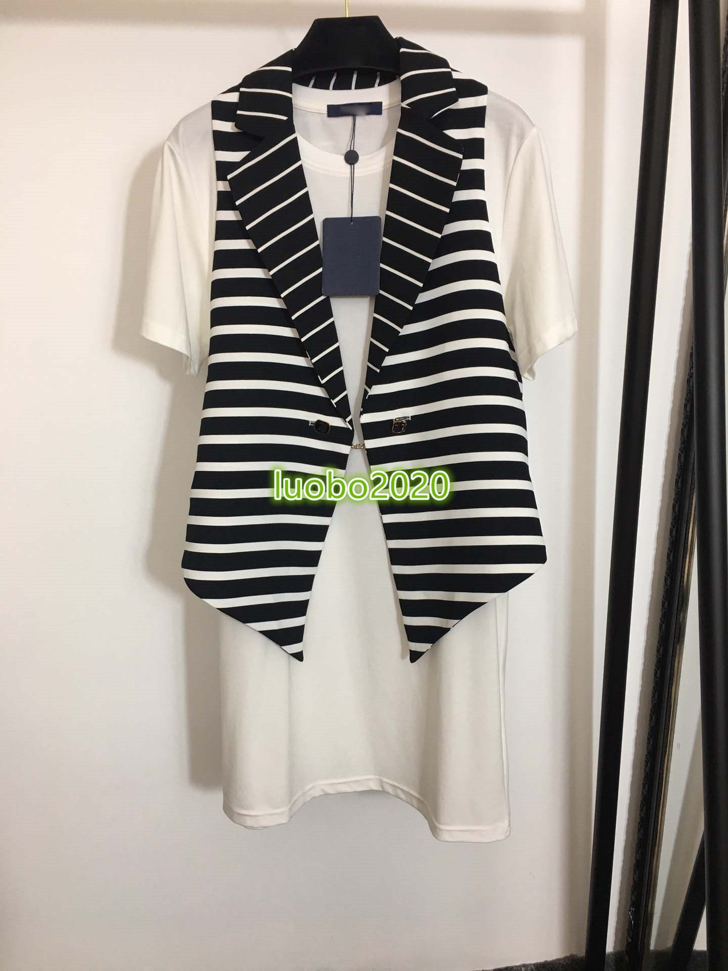 vest jacket with short sleeve shirt