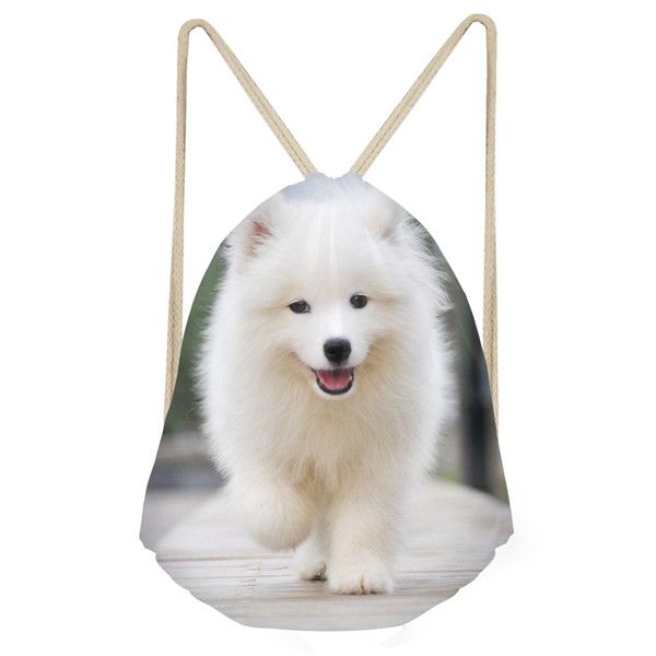 Satin Al Designer Kawaii Hayvan Yavru Kopek Baskili Kadinlar Ipli Canta Kucuk Bayan Plaj Bez Ayakkabi Saklama Posetleri Kiz Okul Cantalari Tl214 01 Dhgate Comda