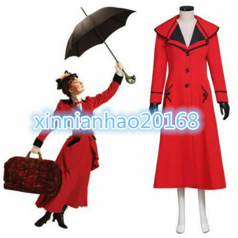 Mary Poppins Red Uniform Dress For Party Cosplay Womens Cosplay Costume Easy Anime Cosplay For Guys Plus Size Anime Cosplay From Zhubao2012 47 6 Dhgate Com