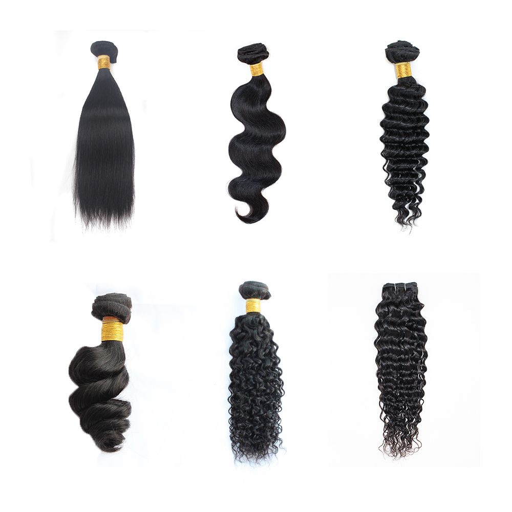 Kiss Hair 3 Bundles 8 28 Inch Brazilian Virgin Remy Human Hair Loose