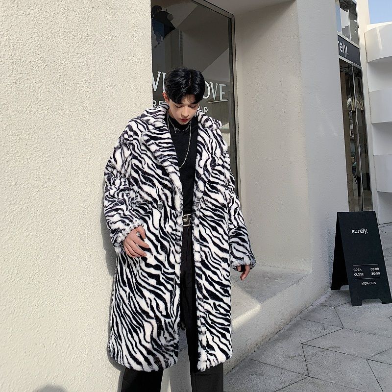 zebra print jacket mens
