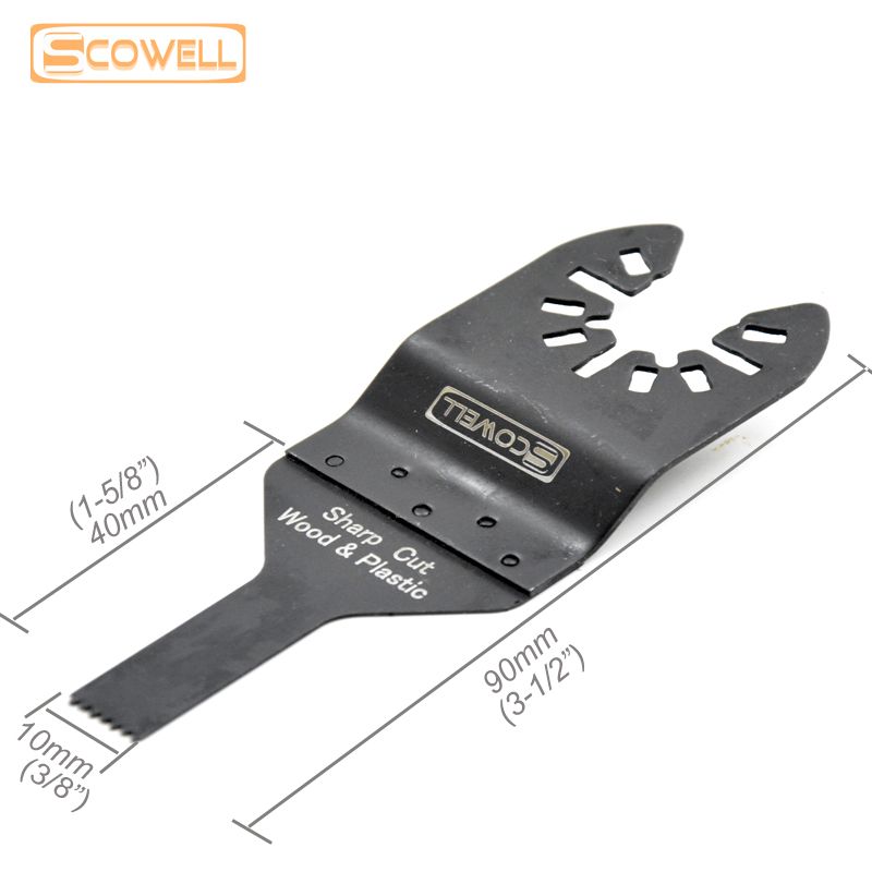 10pcs Oscillating Multi Tool 65mm Saw Blades Cutting Wood Plastic For UK