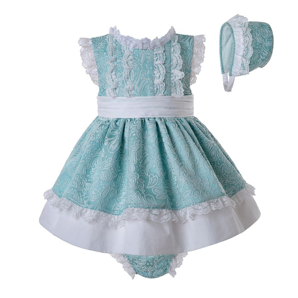 mint green baby clothes