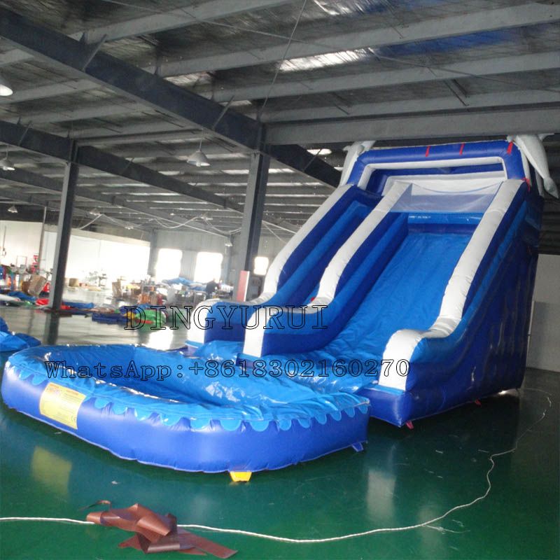 compre tobogan inflable agua con el tobogan de la piscina de juegos para ninos dolphinn diseno comercial de pvc inflable para la venta a 1 002 2 del