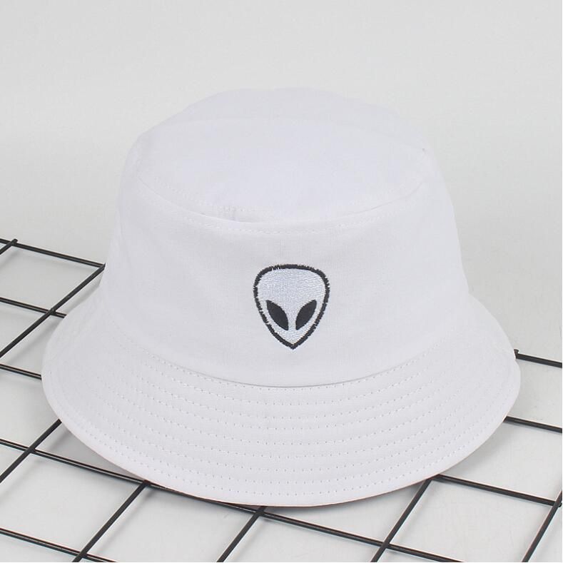 Solid Alien Bucket Hat Unisex Bob Caps 