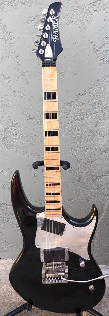 Compre Rara Hamer Phantom GT Glenn Tipton Metálico Negro Guitarra Eléctrica,  Bloqueo Del Puente Trémolo Kahler Nut, Espejo Golpeador, Copiar Pastillas  EMG A 591,46 € Del Meetyou80235 | Es.Dhgate.Com