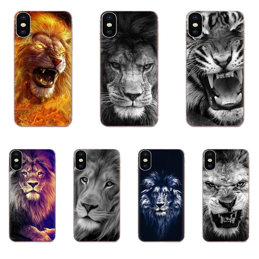Custom Animals The Lion For Samsung Galaxy A51 A71 A81 A90 5G A91 A01 ...