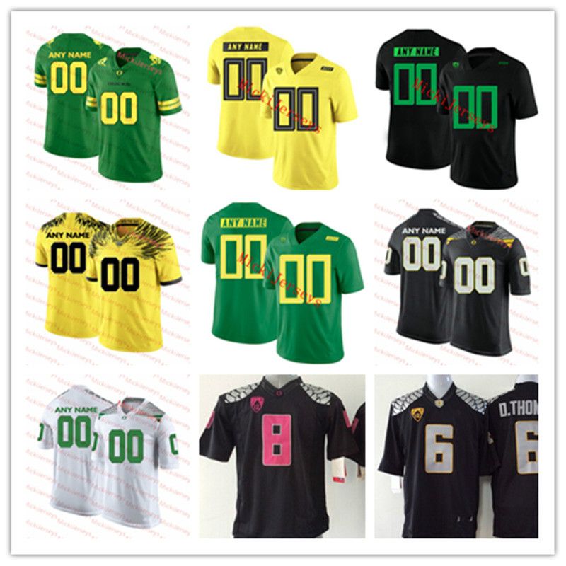 personalized oregon ducks jersey