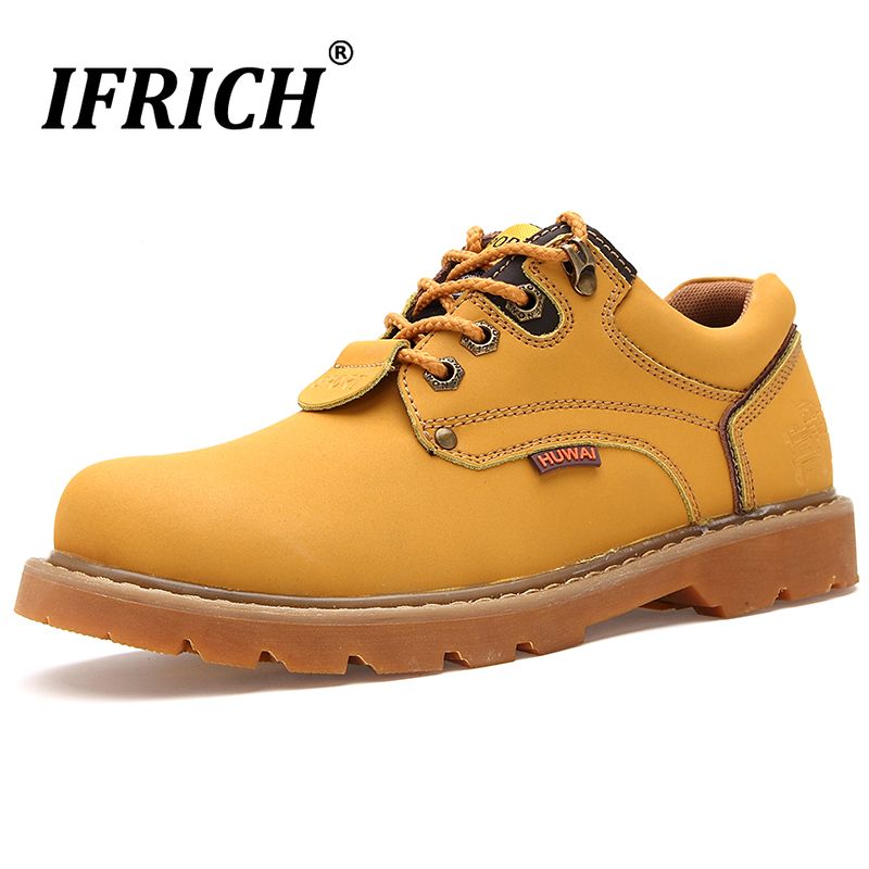 low ankle work boots