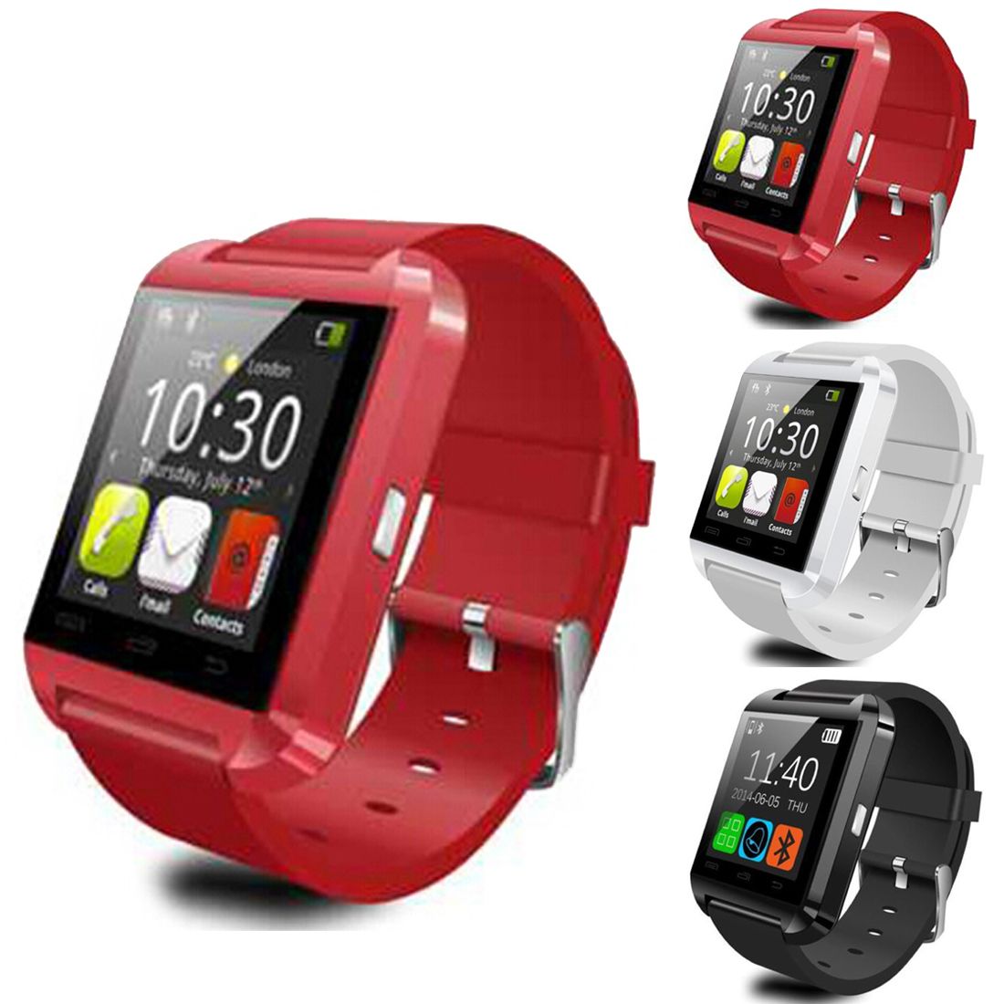 Suministro Al Por Mayor Precio Elegante De Fábrica U8 Bluetooth Reloj Con  El Mejor Reloj De Calidad Para Xiaomi Huawei HTC Android Teléfono Pk De  Hpin_phoneaccessory, 4,71 € | Es.DHgate.Com