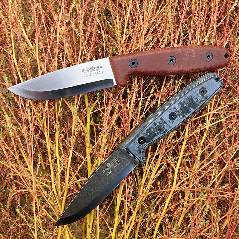 BROTHER F006 Fixed Blade Knife Bushcraft Knives Straight Tactical