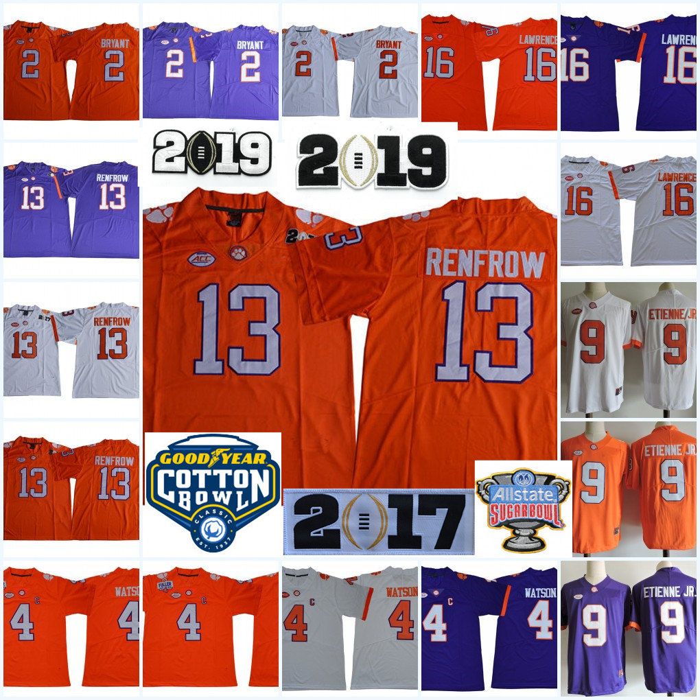 clemson football jersey trevor lawrence