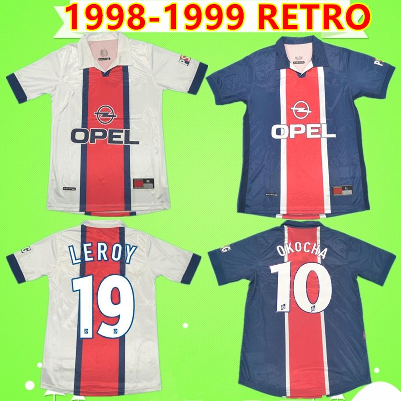 Kit 1998 1999 Psg Retro Soccer Jerseys 
