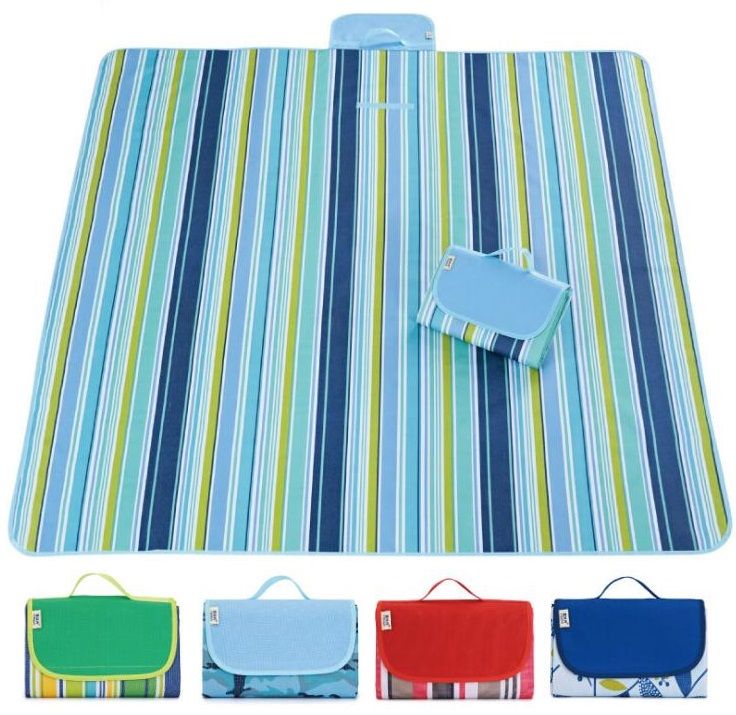 Waterproof Oxford Cloth Picnic Blanket Mat Outdoor Beach Camping Rug 145*180cm Waterproof Oxford Cloth Picnic Blanket Mat Outdoor Beach Camping Rug 145*180cm