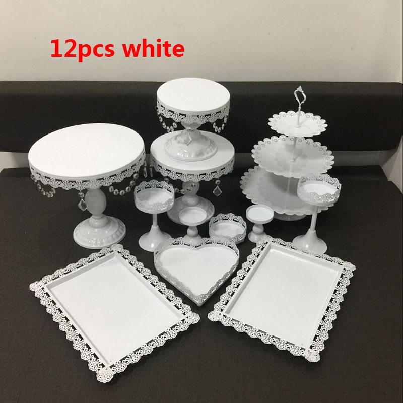 Bandeja De Postre Plato De Postre Plato De Pastel De Fiesta, Bandeja De Decoraciu00f3n De Tartas, Estante Para Pasteles De Fiesta, Plato De Exhibiciu00f3n De Postres, Soporte Alto Para Exhibiciu00f3n De, , large