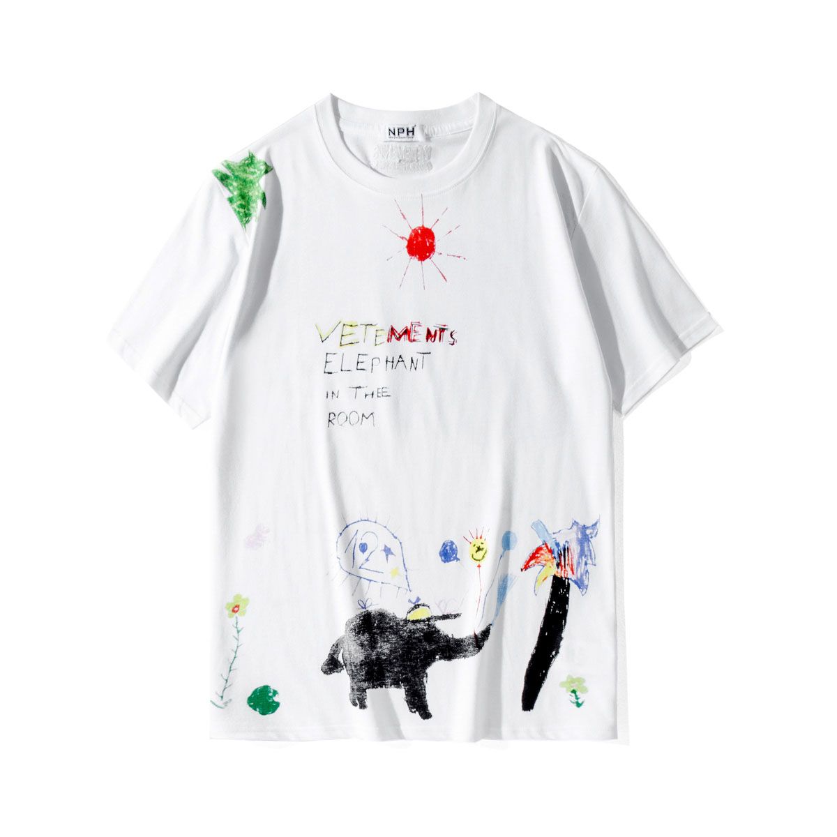 Vetements Menswear Vetements Elephant Tee Vetements Elephant