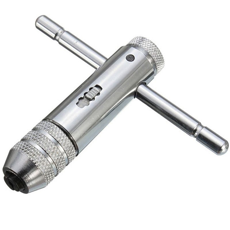 JJYZD Engineers Ratchet T Tap Wrench Holder M3-M8 Metric Imperial Thread Bolt Screw 