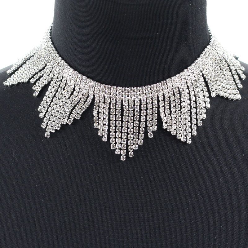 crystal chokers jewelry