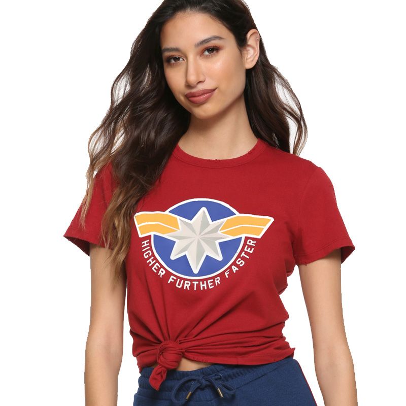 captain marvel women's t shirt