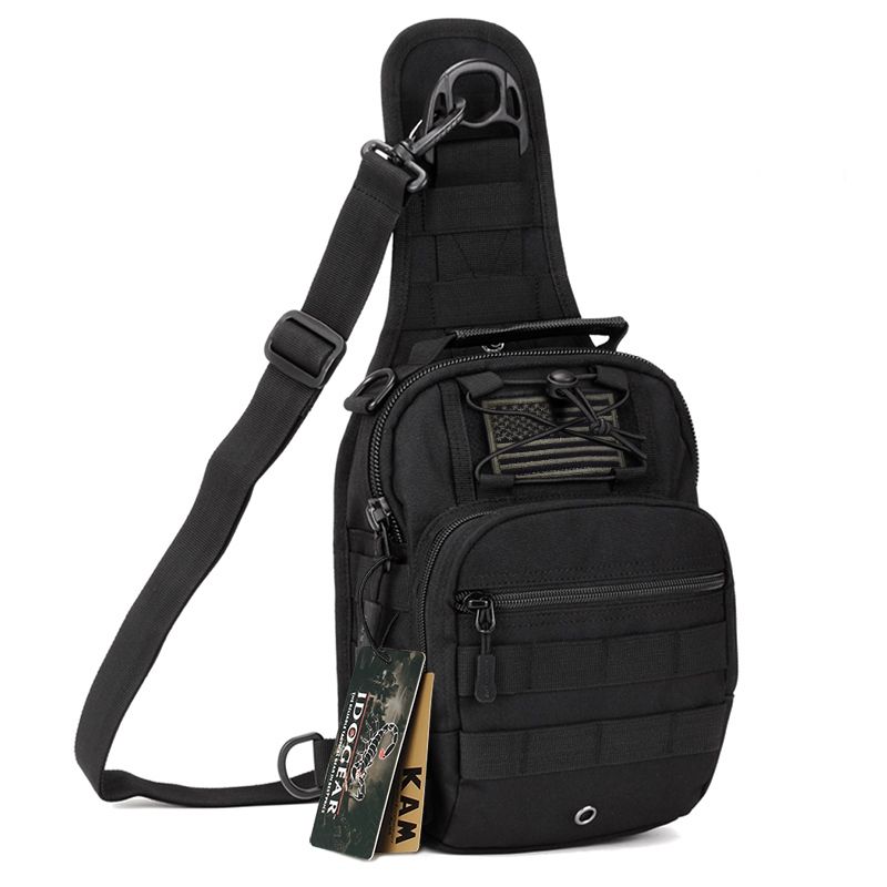 black army sling bag