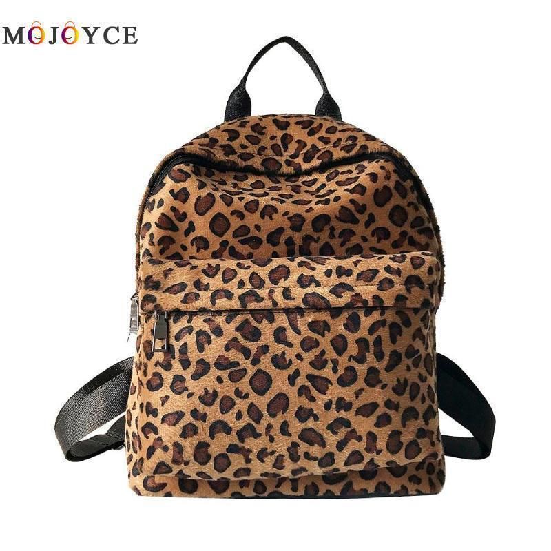 herschel backpack leopard print