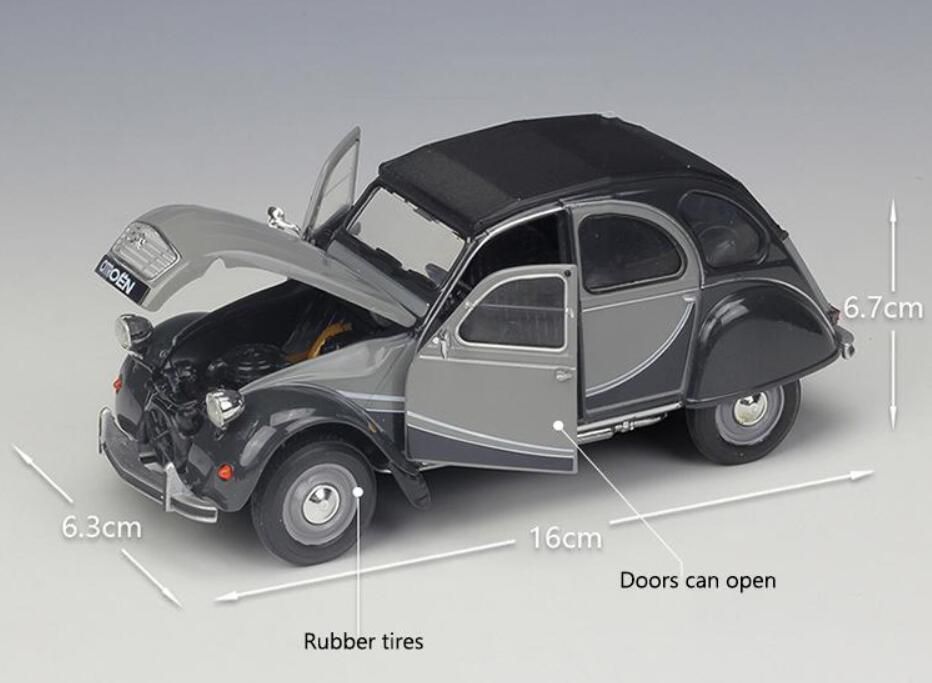 citroen 2cv diecast model