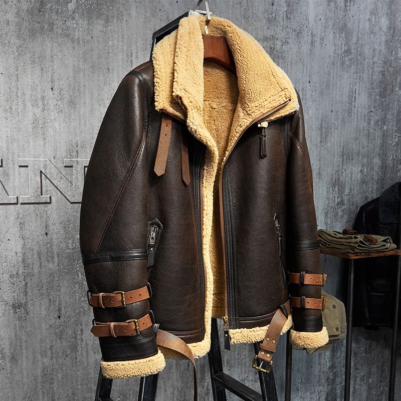 cheap shearling jacket