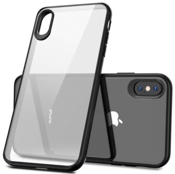 Clear phone case with black outline Clearance