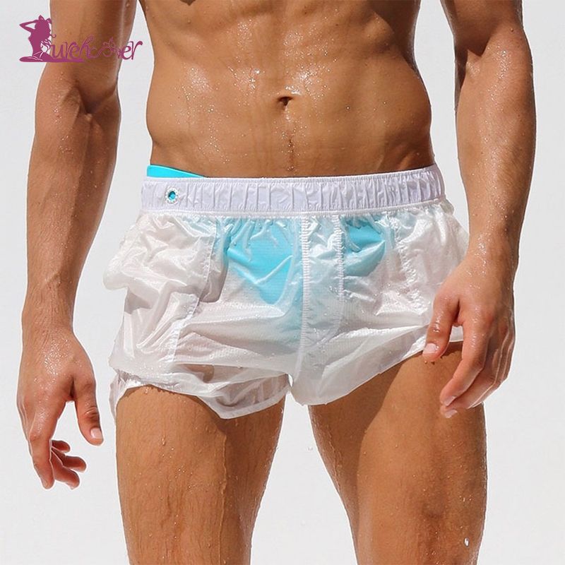 transparent swim trunks