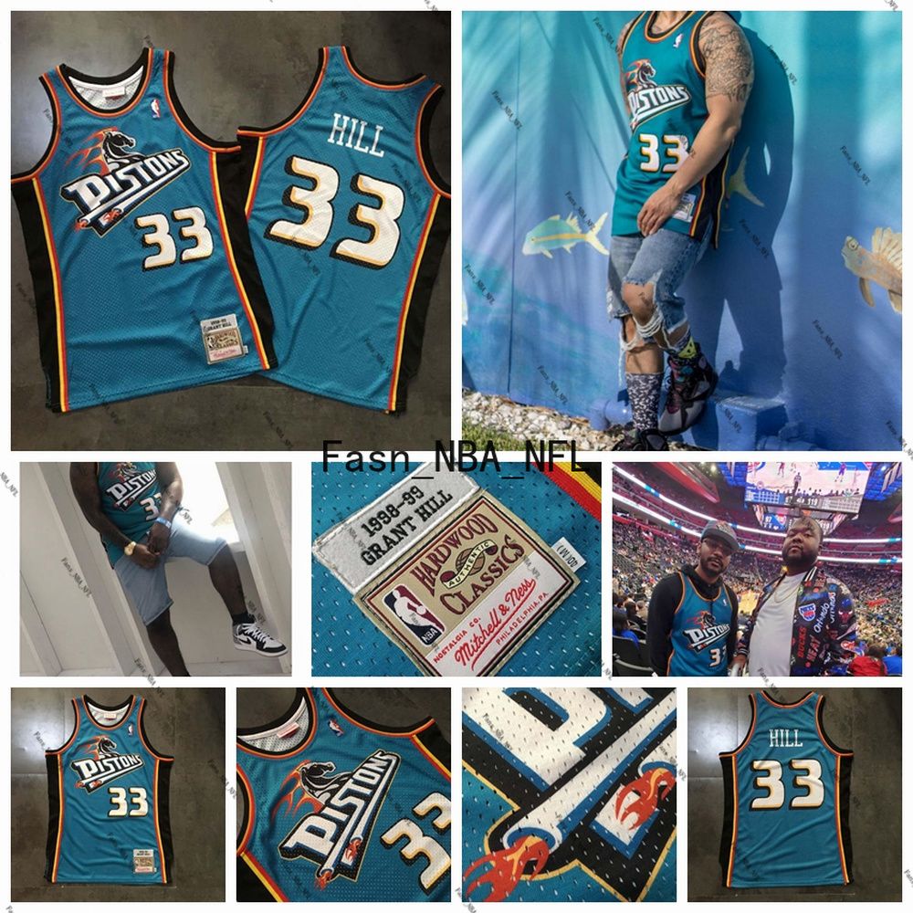 mitchell and ness grant hill jersey
