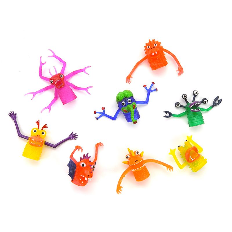 alien finger puppets