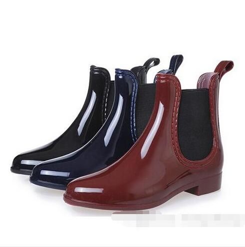 waterproof ankle rain boots