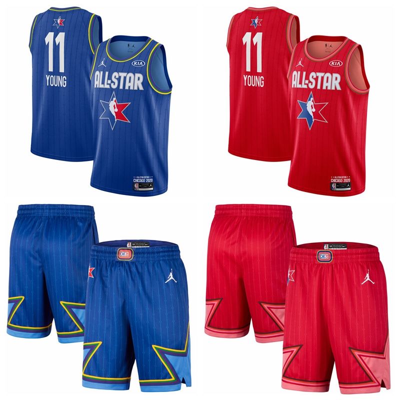 trae young blue jersey