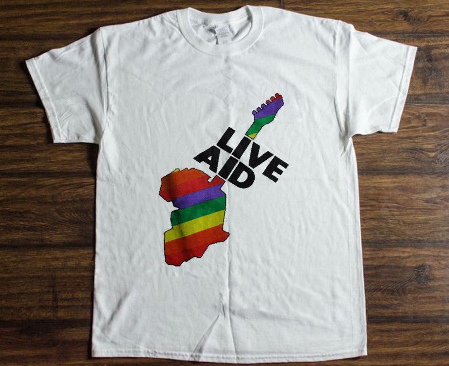 live aid t shirt vintage