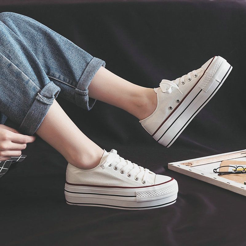 tenis salto alto plataforma