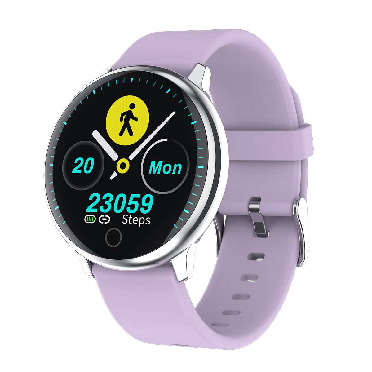 colorful smart bluetooth fitness tracker watch