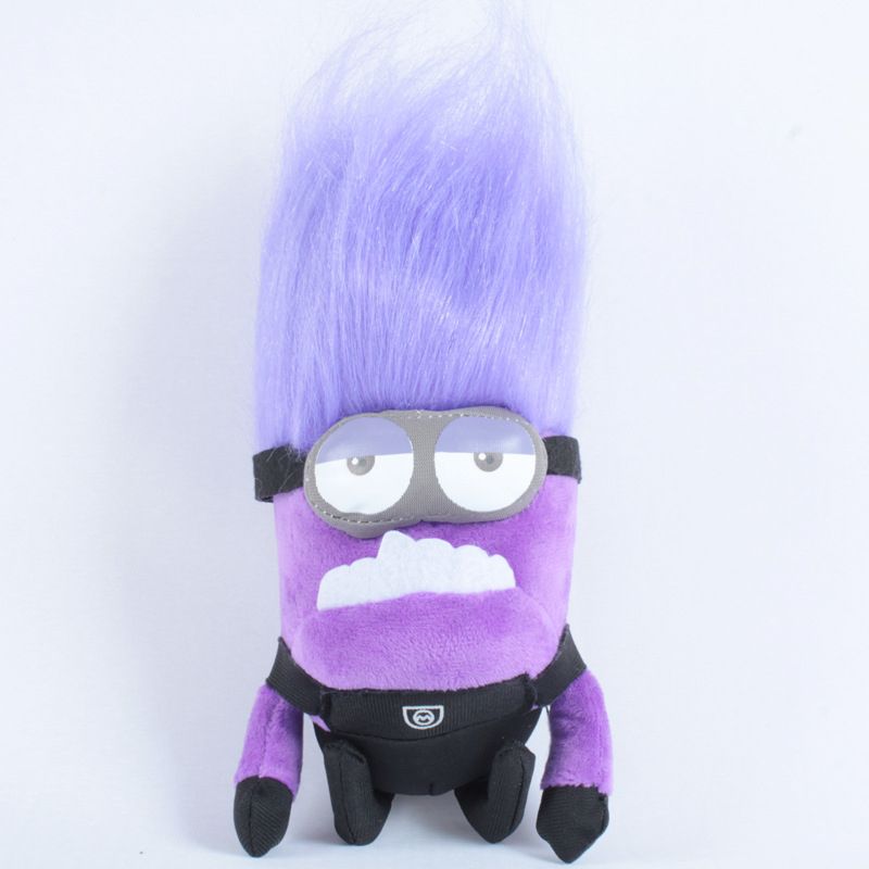 2019 Despicable Me 2 Purple Minions Stuffed Animals Doll 20cm