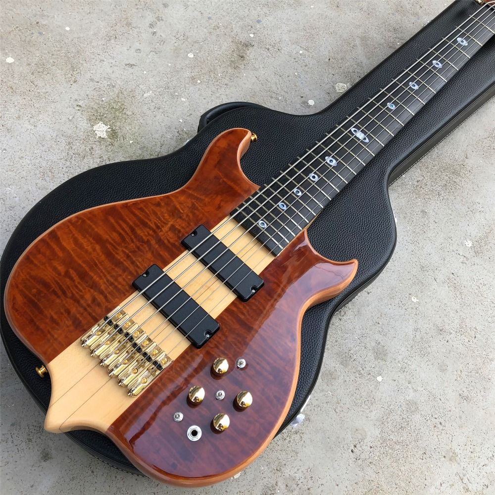 Neck Through Body Ebony Fingerboard Burst Maple Passive ...