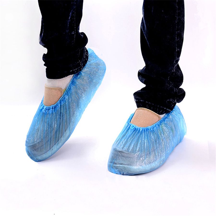 disposable plastic shoe covers