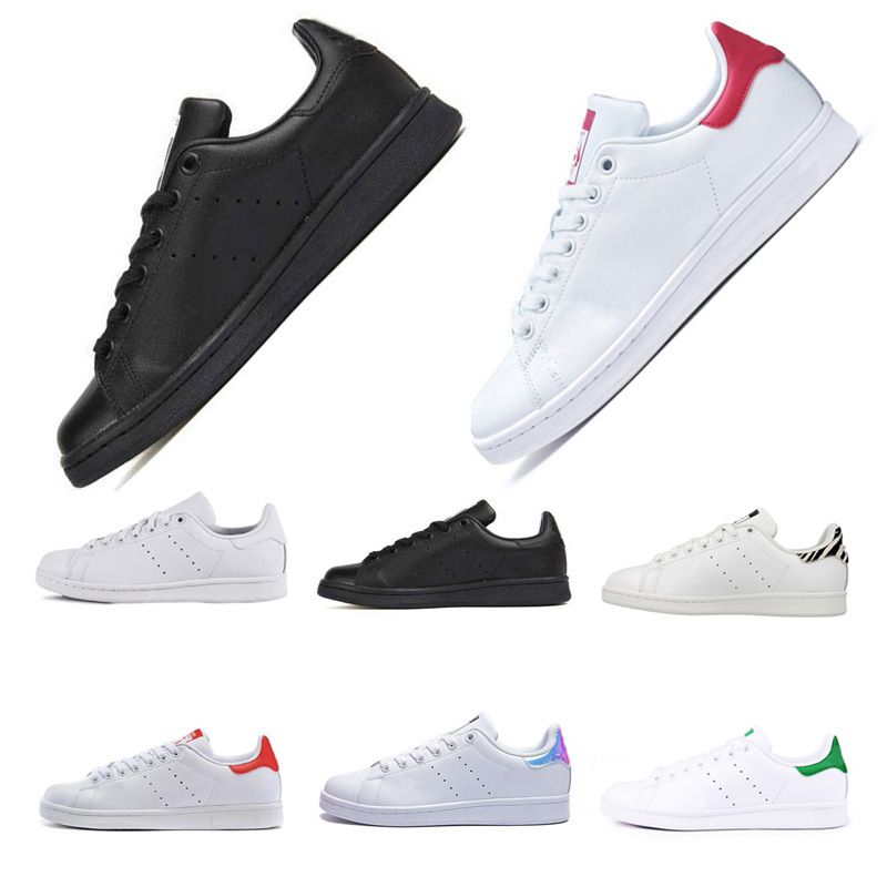 stan smith black and white mens