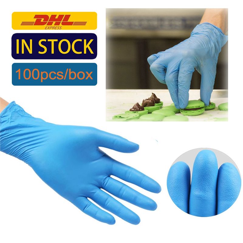 box of rubber gloves