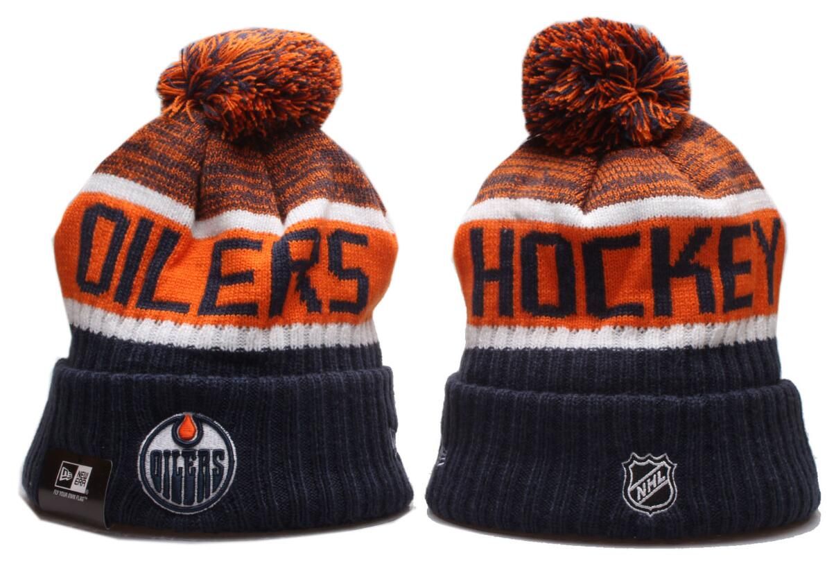 oilers winter hat