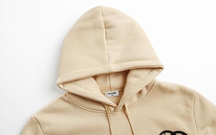 chanel dripping logo moletom com capuz