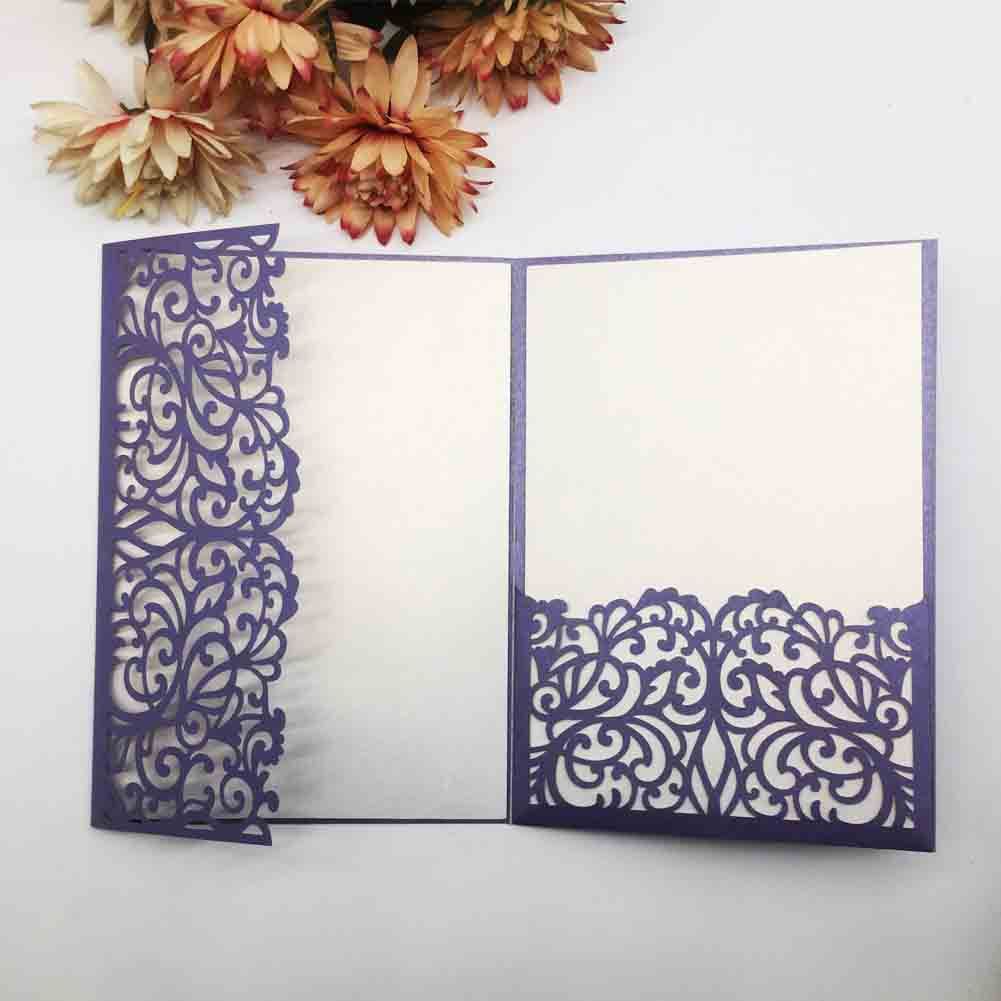 Acheter Decoupe Au Laser Elegant Dentelle Carte Dinvitation De Mariage Poche Mariage Carte Danniversaire De Fete Carte De Visite Eventparty Fournitures Voeux Benediction Carte De 0 68 Du Jininghaoze123 Dhgate Com