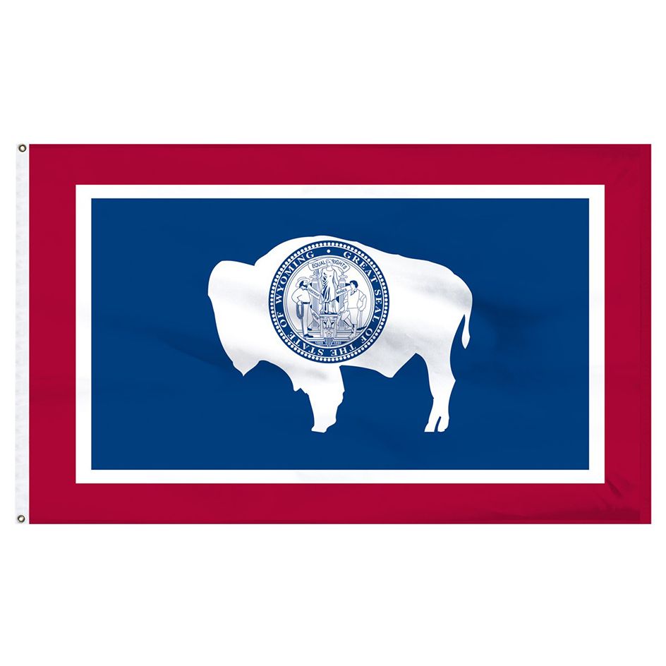 Bandera Del Estado De Wyoming De 3x5 Pies Del Proveedor De